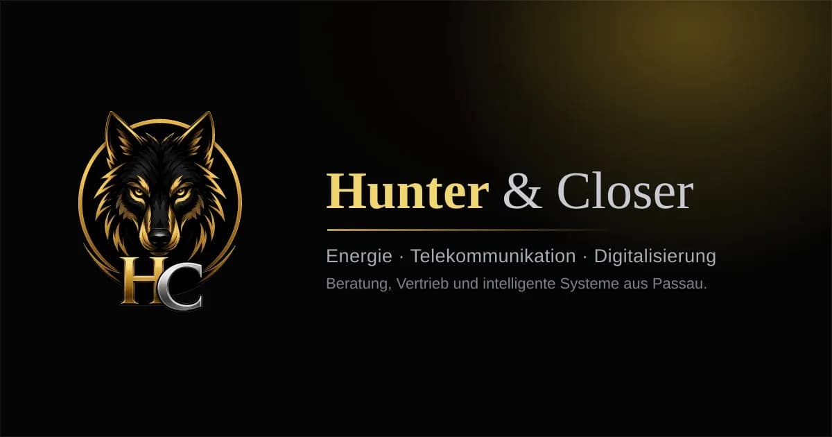Vorschau der Startseite von Hunter & Closer